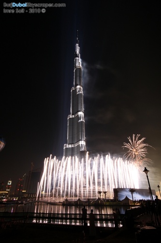 Burj Khalifa opening ceremony fireworks photos,Burj Dubai, 04/January/2010
