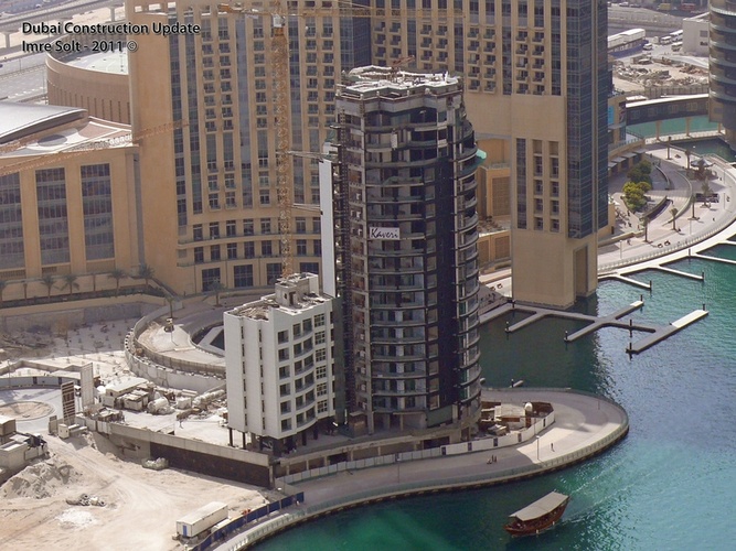 Dubai Marina constructions update , UAE, 18/February/2011