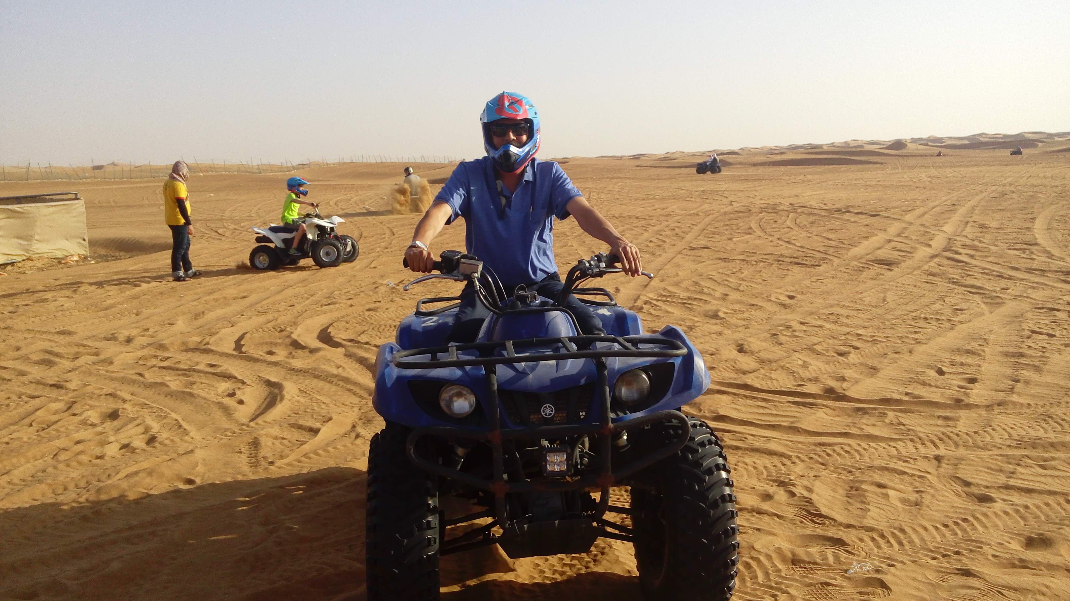 Dubai desert bike ride