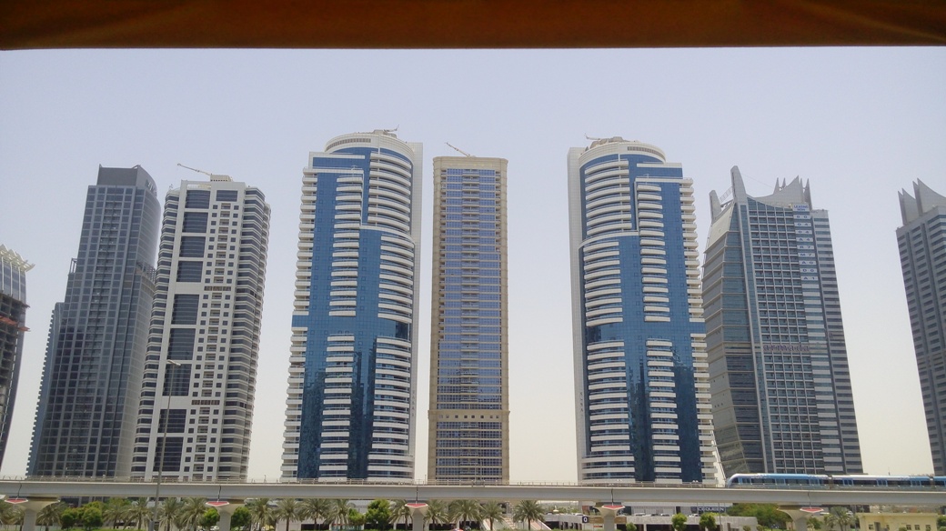 Dubai city buildings