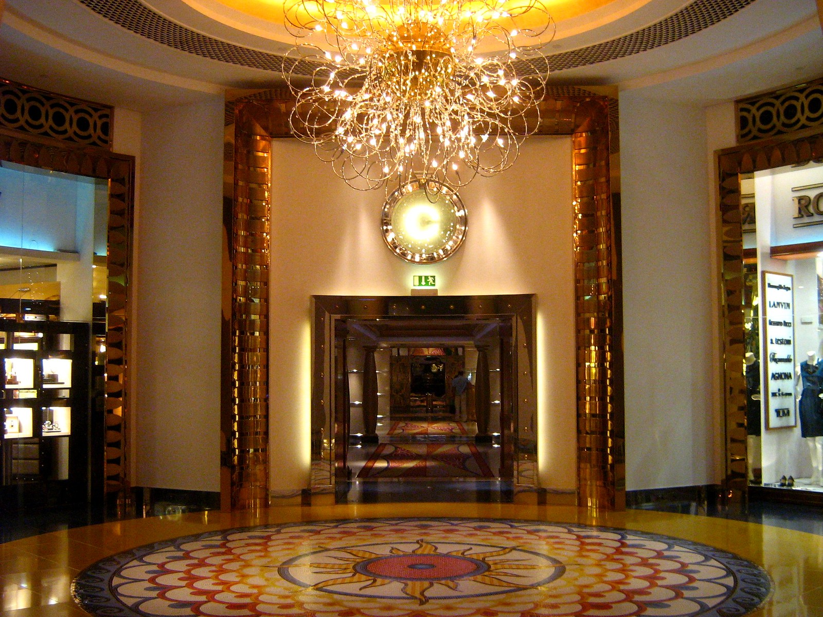 Inside Burj Al Arab hotel