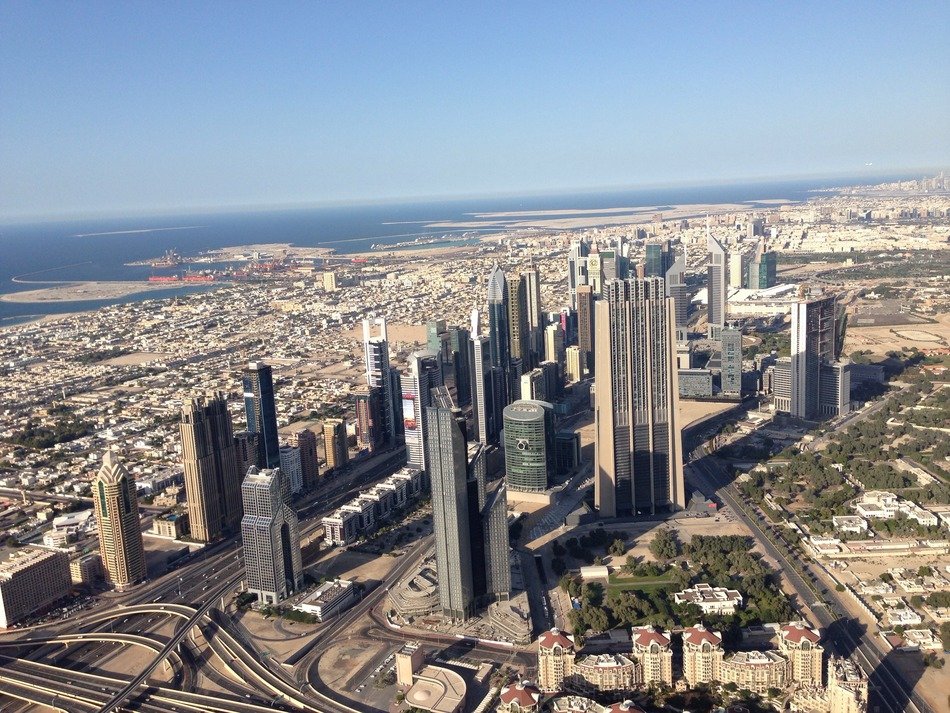 Dubai from top