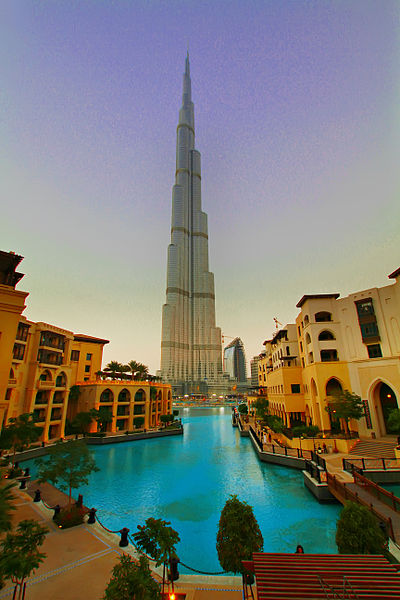 Burj Khalifa view from Palace Hotel (GFDL/Titoni Thomas)
