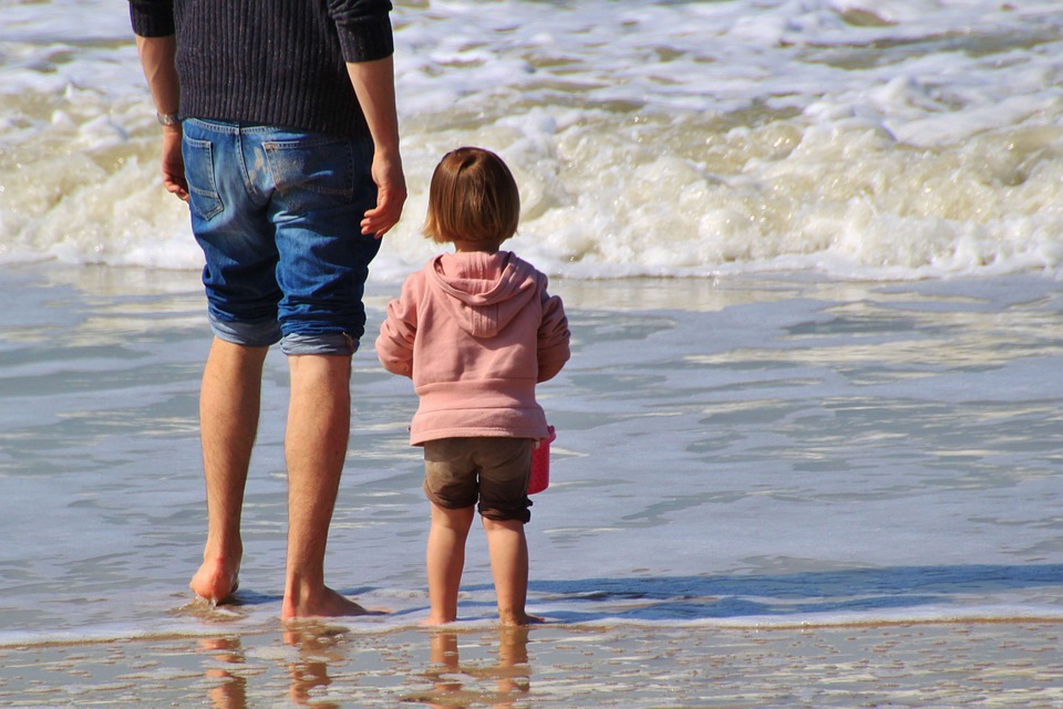 Child on a beach