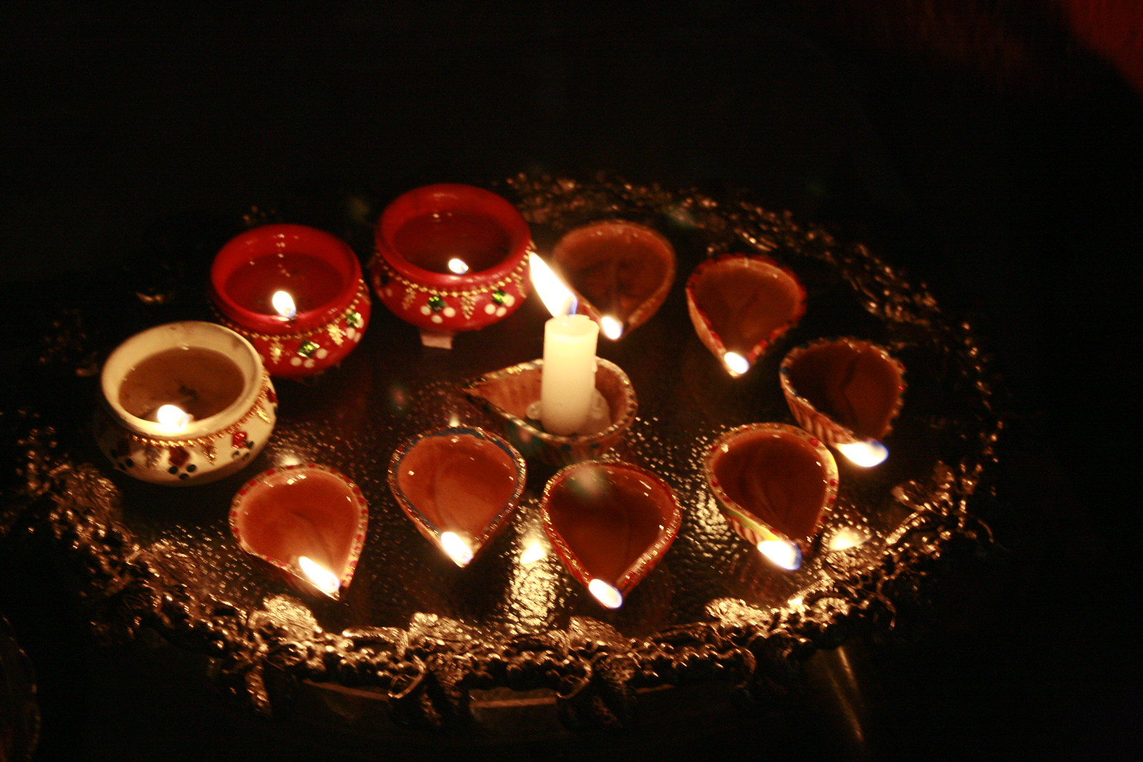 Diwali lamps