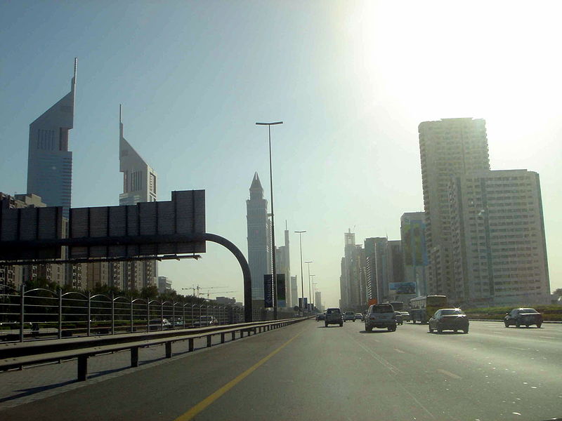 Dubai road