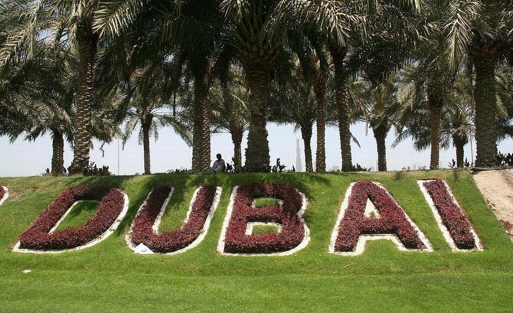 Dubai garden
