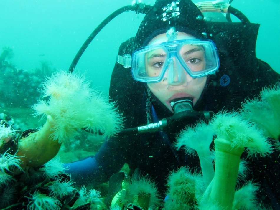 Scuba diving