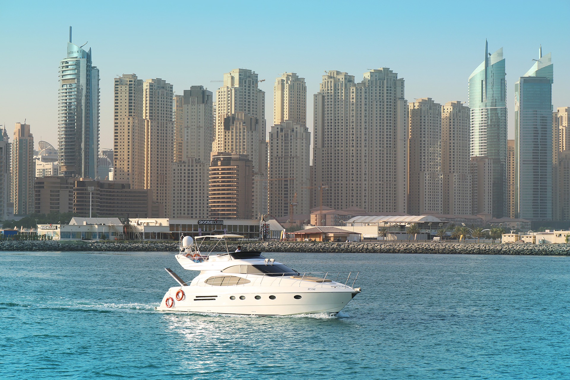 dubai, yacht, tourism