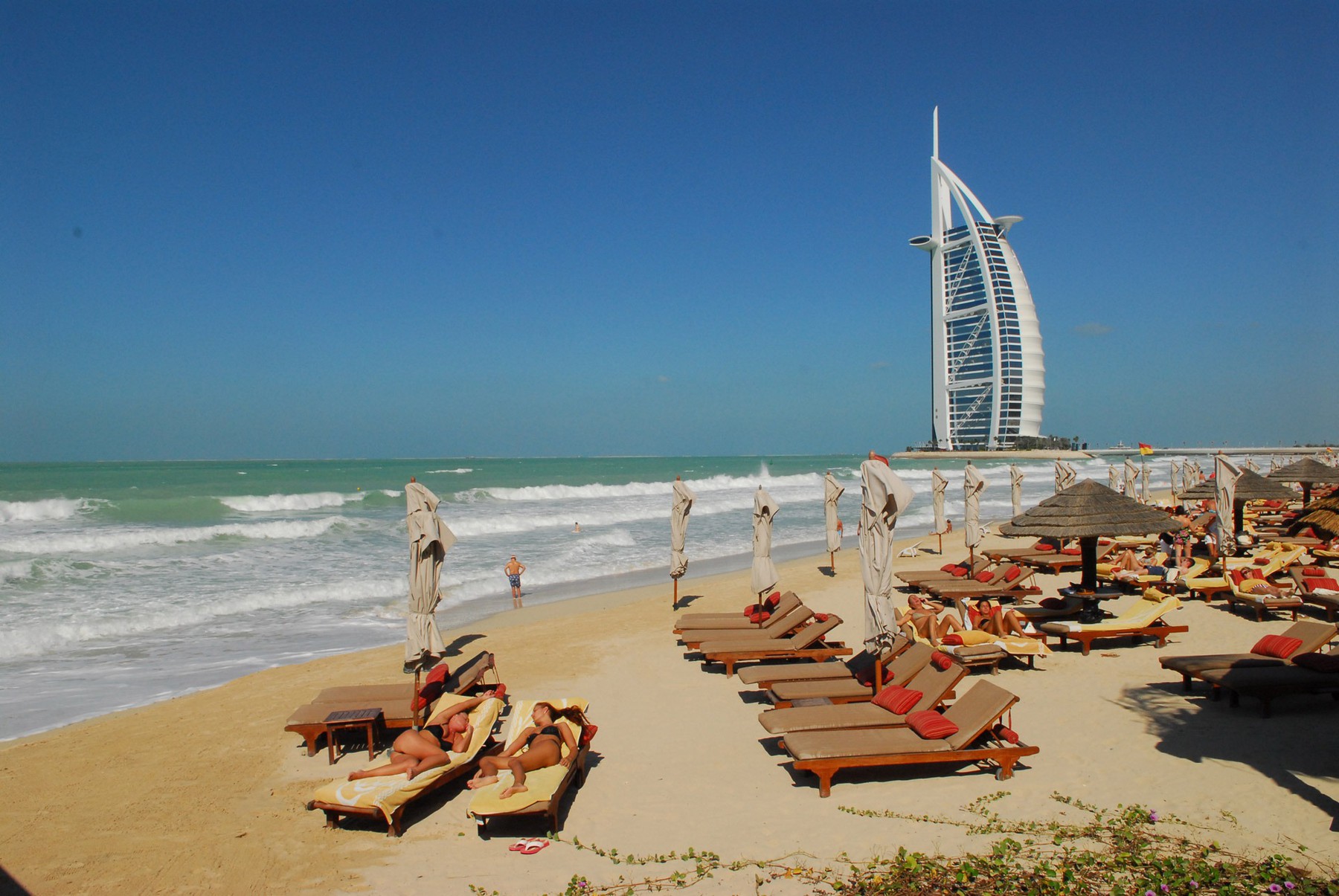 Lounging at the beach The best beach hotels in Dubai Dubai Blog