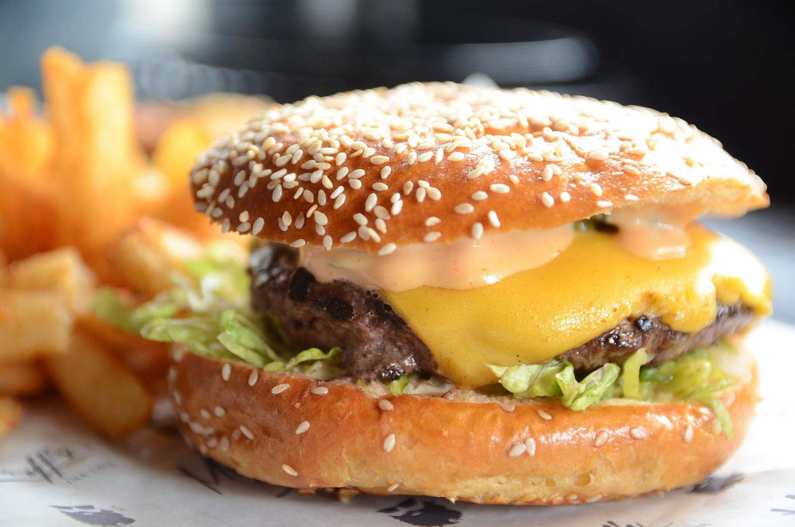 Burger at Dubai