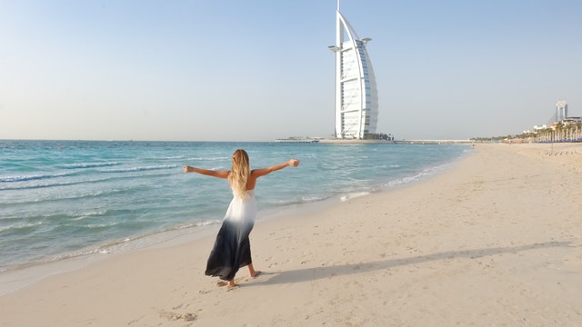 It is best to visit Dubai between November and March