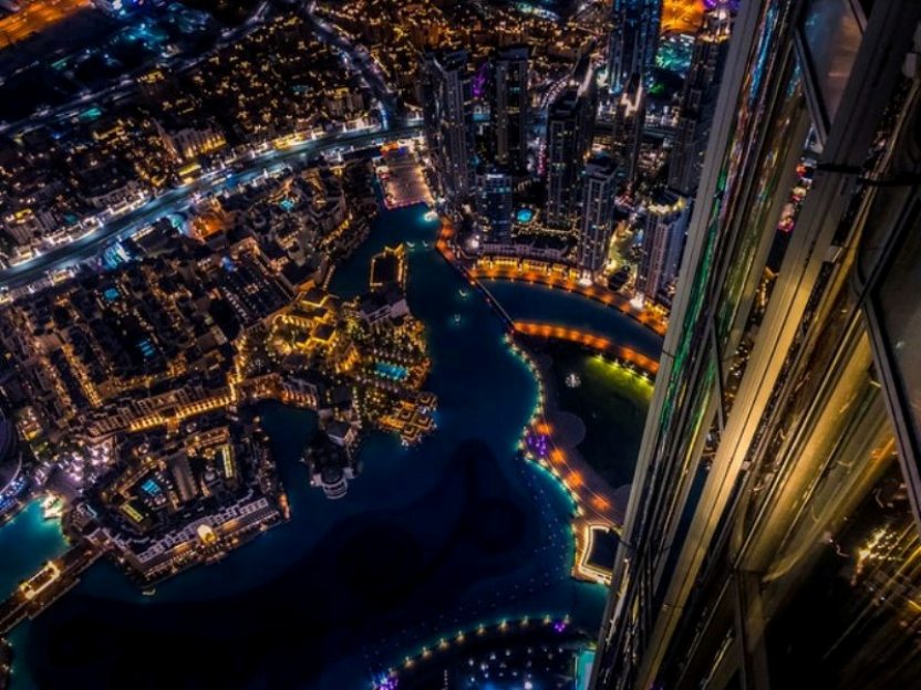 Dubai at night