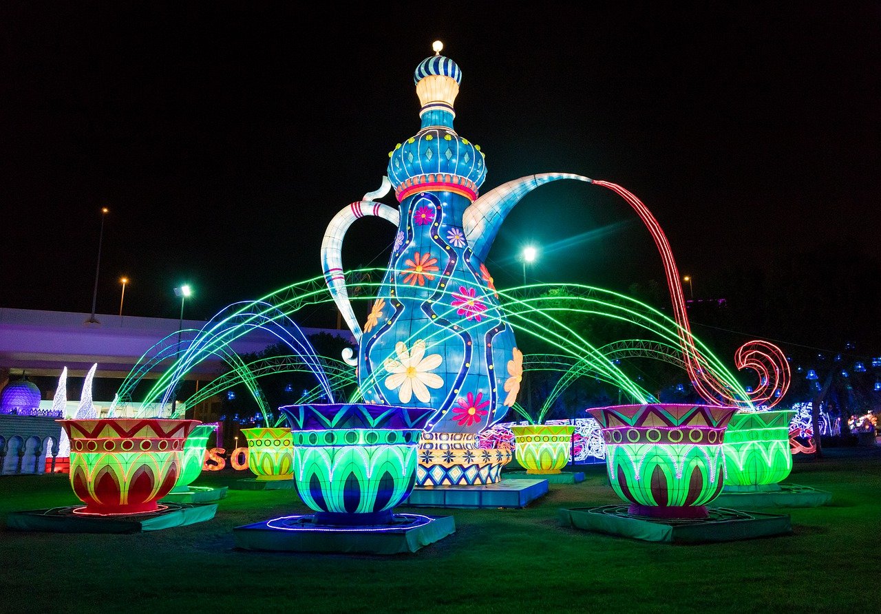 Dubai Garden Glow