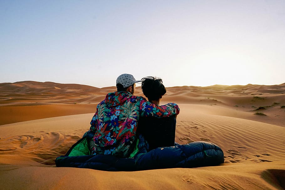 Dubai sand dunes