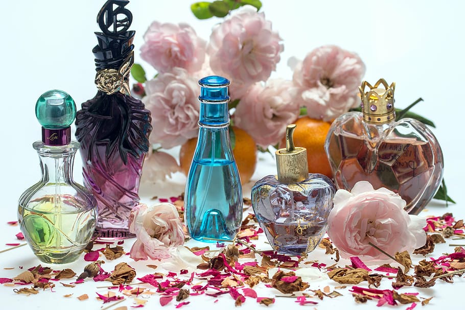 Perfume bottles