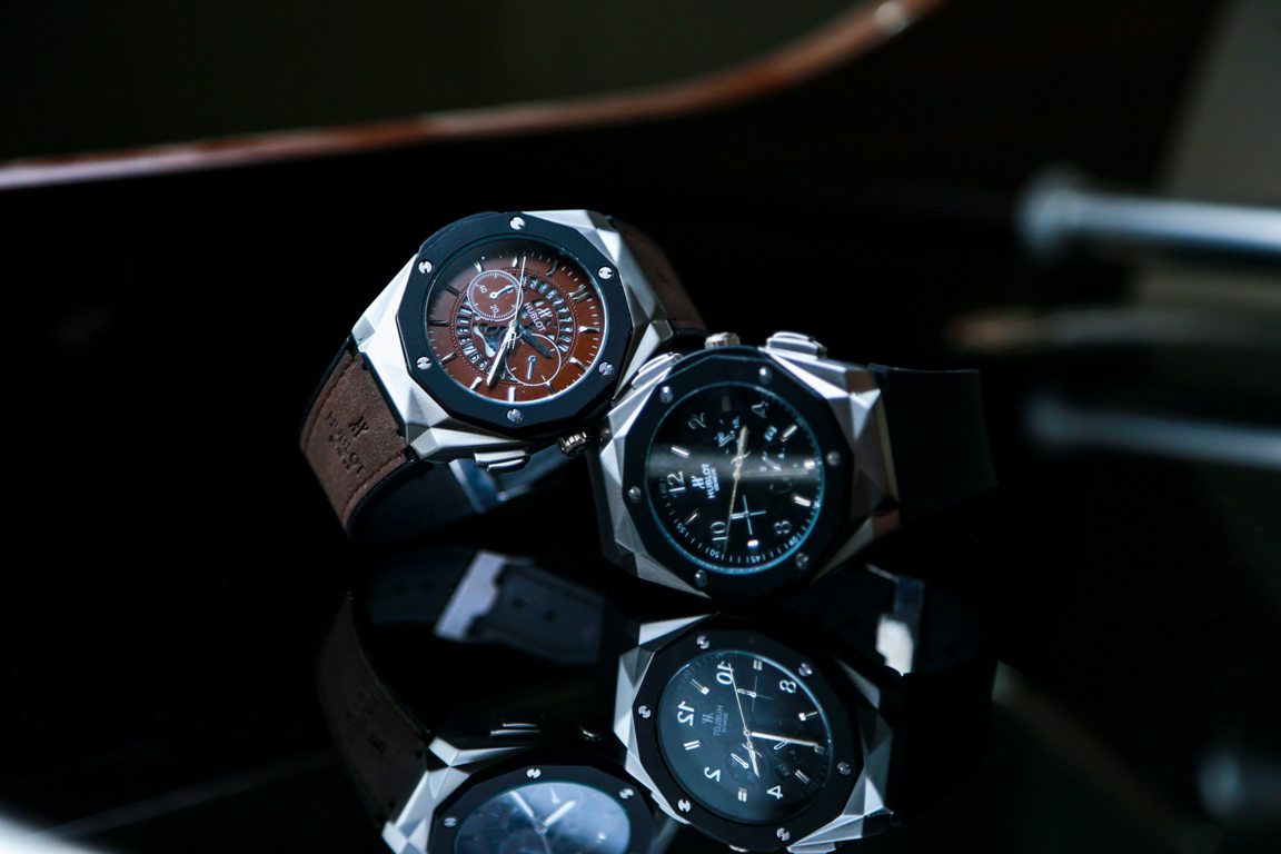 Luxury watches in Dubai .