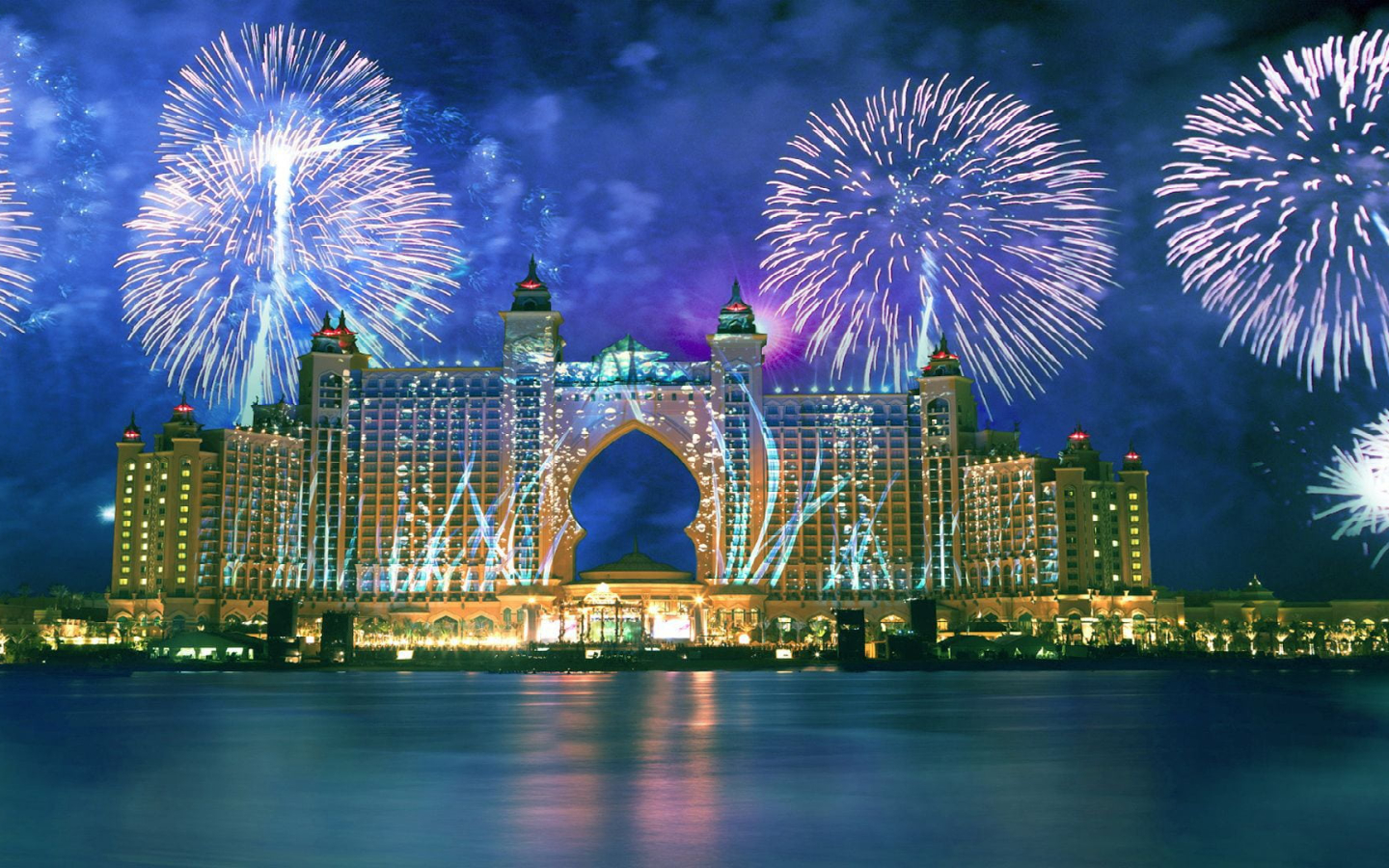 Firework at Dubai