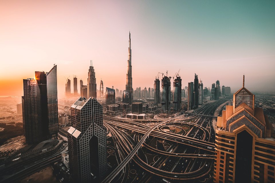 High-rise buildings in Dubai