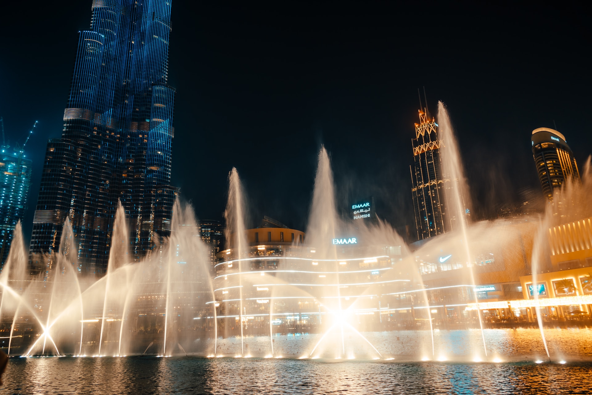 Dubai fountain show